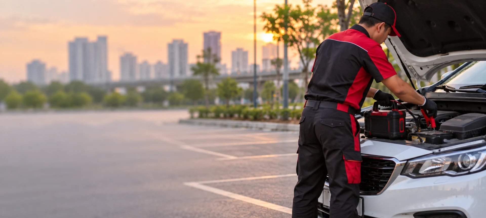 Kích bình ắc quy tại chỗ